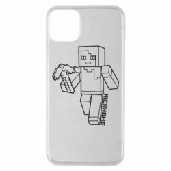 Чехол для iPhone 11 Pro Max Minecraft and hero nickname - PrintSalon