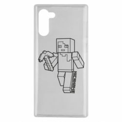 Чехол для Samsung Note 10 Minecraft and hero nickname - PrintSalon