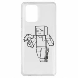 Чехол для Samsung S10 Lite Minecraft and hero nickname - PrintSalon