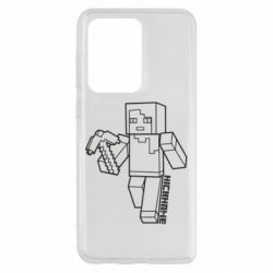 Чехол для Samsung S20 Ultra Minecraft and hero nickname - PrintSalon