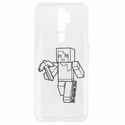 Чехол для Oppo A5/A9 2020 Minecraft and hero nickname - PrintSalon