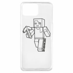 Чехол для Oppo A73 Minecraft and hero nickname - PrintSalon