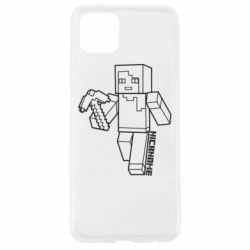 Чехол для Oppo A92s Minecraft and hero nickname - PrintSalon