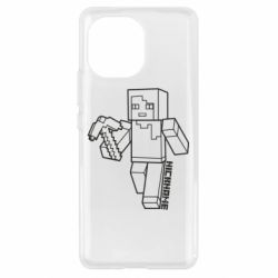 Чехол для Xiaomi Mi11 Minecraft and hero nickname - PrintSalon