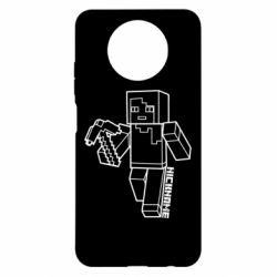 Чехол для Xiaomi Redmi Note 9 5G/Redmi Note 9T Minecraft and hero nickname - PrintSalon