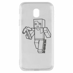 Чехол для Samsung J3 2017 Minecraft and hero nickname - PrintSalon