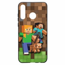 Чохол для Huawei P30 Lite Minecraft and heroes - PrintSalon