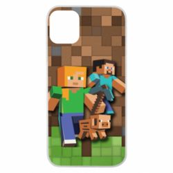 Чохол для iPhone 11 Pro Minecraft and heroes - PrintSalon