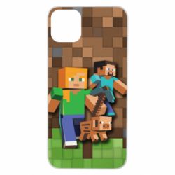 Чохол для iPhone 11 Pro Max Minecraft and heroes - PrintSalon