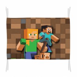 Прапор Minecraft and heroes - PrintSalon