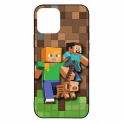 Чохол для iPhone 12 Pro Minecraft and heroes - PrintSalon
