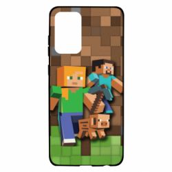 Чохол для Samsung A72 5G Minecraft and heroes - PrintSalon