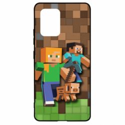 Чохол для Samsung S10 Lite Minecraft and heroes - PrintSalon