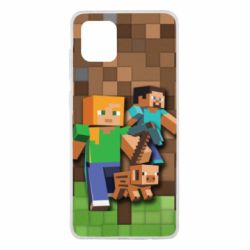 Чохол для Samsung Note 10 Lite Minecraft and heroes - PrintSalon