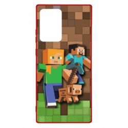 Чохол для Samsung Note 20 Ultra Minecraft and heroes - PrintSalon