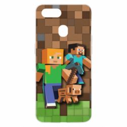 Чохол для Oppo A5s / A12Minecraft and heroes - PrintSalon
