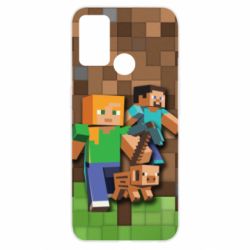 Чохол для Oppo A52 / A72 / A92Minecraft and heroes - PrintSalon