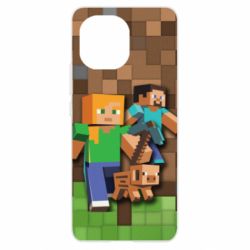 Чохол для Xiaomi Mi11 Minecraft and heroes - PrintSalon
