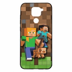 Чохол для Xiaomi Redmi Note 9 / Redmi 10X Minecraft and heroes - PrintSalon