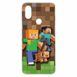 Чохол для Xiaomi Mi A2 Minecraft and heroes - PrintSalon