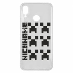 Чехол для Huawei P Smart Plus 2018 Minecraft and nickname - PrintSalon