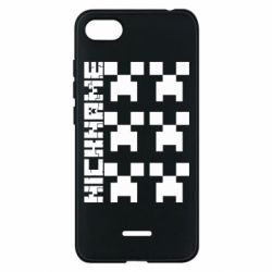 Чехол для Xiaomi Redmi 6A Minecraft and nickname