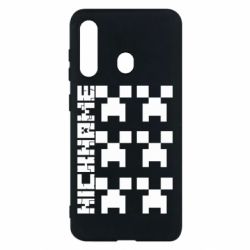 Чехол для Samsung M40 Minecraft and nickname - PrintSalon