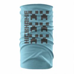 Бандана Minecraft and nickname - PrintSalon