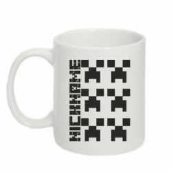 Чашка 320ml Minecraft and nickname