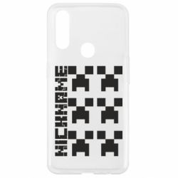 Чехол для Oppo A31 Minecraft and nickname - PrintSalon