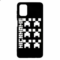 Чехол для Samsung M51 Minecraft and nickname - PrintSalon