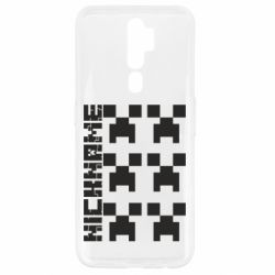 Чехол для Oppo A5/A9 2020 Minecraft and nickname - PrintSalon