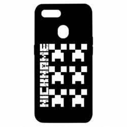 Чехол для Oppo A5s/A12 Minecraft and nickname - PrintSalon