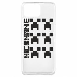 Чехол для Oppo A73 Minecraft and nickname - PrintSalon