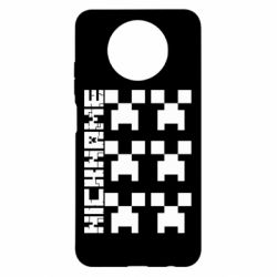 Чохол для Xiaomi Redmi Note 9 5G/Redmi Note 9T Minecraft and nickname