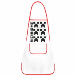 Фартук Minecraft and nickname - PrintSalon