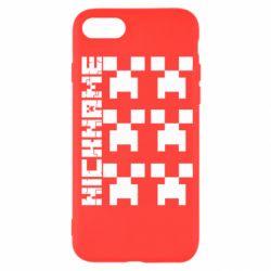 Чехол для iPhone SE 2022 Minecraft and nickname - PrintSalon