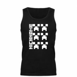 Мужская майка Minecraft and nickname - PrintSalon