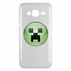 Чехол для Samsung J3 2016 Minecraft Ball - PrintSalon