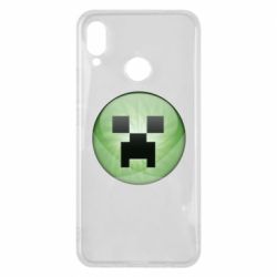 Чехол для Huawei P Smart Plus 2018 Minecraft Ball - PrintSalon