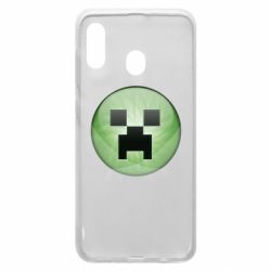 Чехол для Samsung A20 Minecraft Ball - PrintSalon