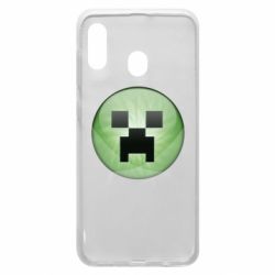 Чехол для Samsung A30 Minecraft Ball - PrintSalon