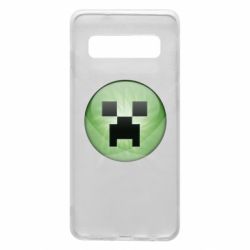 Чехол для Samsung S10 Minecraft Ball - PrintSalon