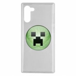 Чехол для Samsung Note 10 Minecraft Ball - PrintSalon