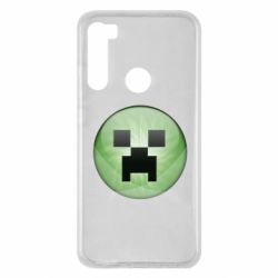 Чехол для Xiaomi Redmi Note 8 Minecraft Ball - PrintSalon