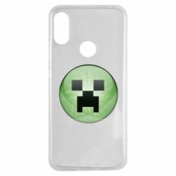 Чехол для Xiaomi Redmi Note 7 Minecraft Ball - PrintSalon