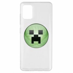Чехол для Samsung A51 Minecraft Ball - PrintSalon
