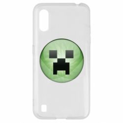 Чехол для Samsung A01/M01 Minecraft Ball - PrintSalon