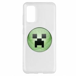 Чехол для Samsung S20 Minecraft Ball - PrintSalon