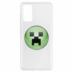 Чехол для Samsung S20 FE Minecraft Ball - PrintSalon